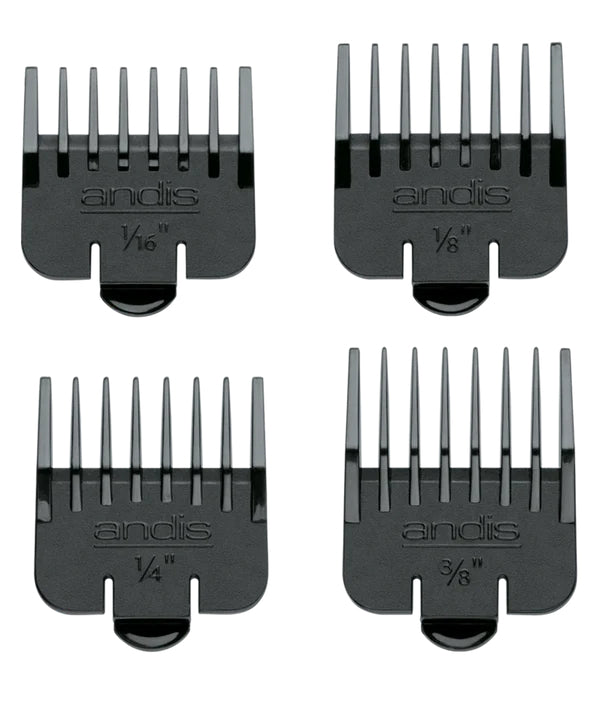 Andis Snap-On Blade Attachment Combs 4PCS #4640