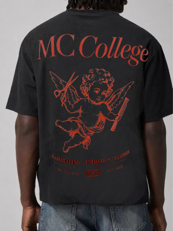 MC COLLEGE ADULT CHERUB TSHIRT